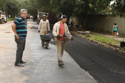 Prefeitura inicia recapeamento da Perebebuí 