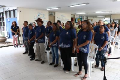 Alunos do projeto Alfabetização em Movimento, da Semec, recebem certificados