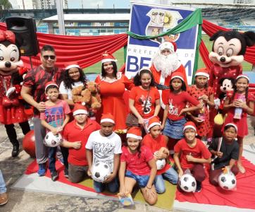 Semec promove Festa de Natal para 900 alunos da educação infantil