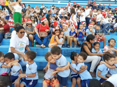 Semec promove Festa de Natal para 900 alunos da educação infantil
