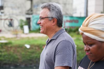 Prefeito Zenaldo Coutinho vistoria obras em andamento pela cidade