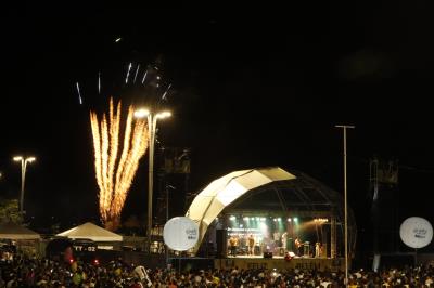 Milhares de famílias de Belém participam do réveillon 2020 no Portal da Amazônia