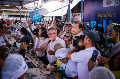 Belém 404 Anos - Parabéns a Belém com Bolo de Aniversário - parte 1
