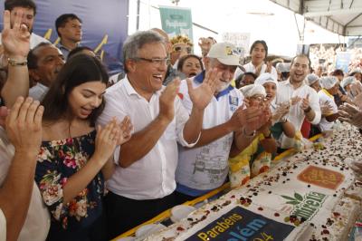 Belém 404 Anos - Parabéns a Belém com Bolo de Aniversário - parte 2
