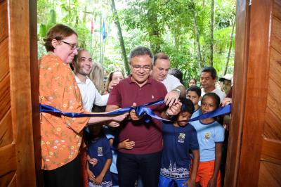 Prefeitura de Belém entrega os novos espaços na Funbosque