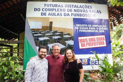 Prefeitura de Belém entrega os novos espaços na Funbosque