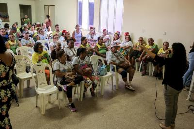Mutirão leva assistência e saúde aos idosos no bairro do Tapanã