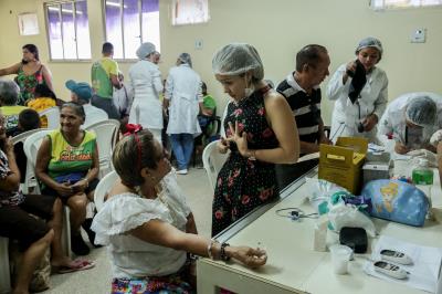 Mutirão leva assistência e saúde aos idosos no bairro do Tapanã