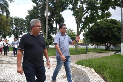 Praças do Centro Histórico de Belém estão passando por revitalização