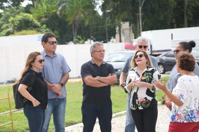 Praças do Centro Histórico de Belém estão passando por revitalização