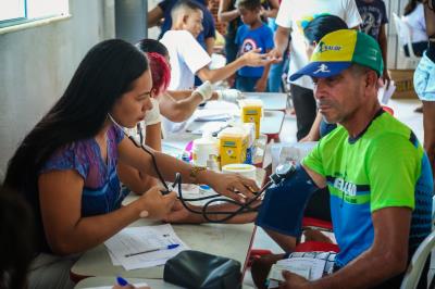 Residencial Viver Primavera recebe segunda edição de Ação em Saúde da Sesma