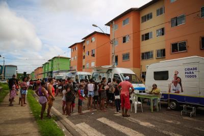 Residencial Viver Primavera recebe segunda edição de Ação em Saúde da Sesma