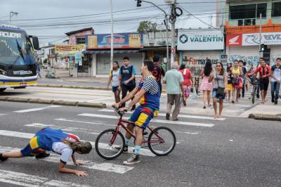 Avenida Augusto Montenegro é foco da operação "Volta às Aulas" da SeMOB