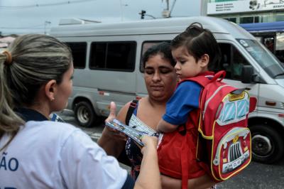 Avenida Augusto Montenegro é foco da operação "Volta às Aulas" da SeMOB