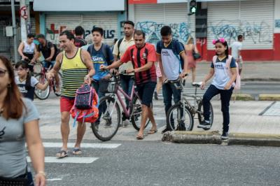 Avenida Augusto Montenegro é foco da operação "Volta às Aulas" da SeMOB
