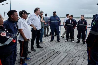 Ambulancha Marajoara é entregue reformada à população ribeirinha