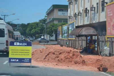 Icoaraci ganha asfalto, limpeza e calçadas novas e reformadas