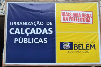 Icoaraci ganha asfalto, limpeza e calçadas novas e reformadas