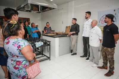 Aula inaugural marca início das atividades da Escola Criativa da Gastronomia