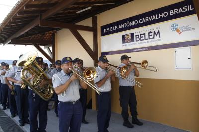 Bairro da Condor ganha escola totalmente reformada