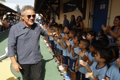 Bairro da Condor ganha escola totalmente reformada