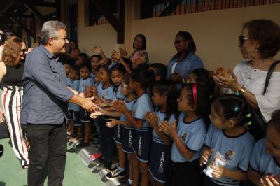 Bairro da Condor ganha escola totalmente reformada