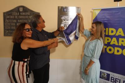 Bairro da Condor ganha escola totalmente reformada