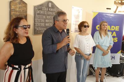 Bairro da Condor ganha escola totalmente reformada