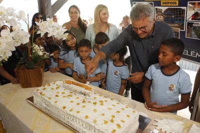 Bairro da Condor ganha escola totalmente reformada