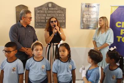 Bairro da Condor ganha escola totalmente reformada