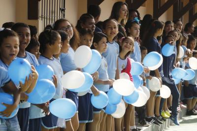 Bairro da Condor ganha escola totalmente reformada