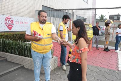 Boas práticas femininas no trânsito são destaques em ação educativa