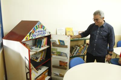 Comunidade do Benguí recebe escola reformada e climatizada