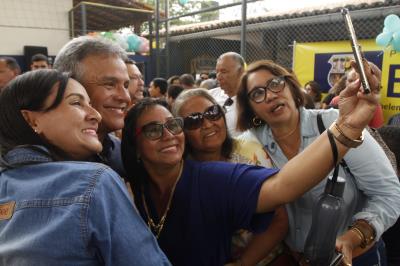 Comunidade do Benguí recebe escola reformada e climatizada