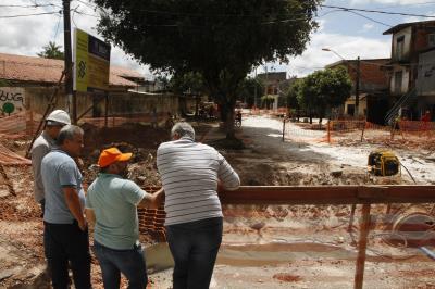Prefeitura avança com obras de saneamento nos bairros do Curió-Utinga e Guamá