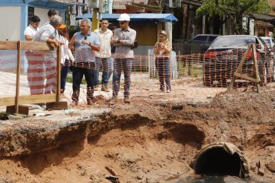 Prefeitura avança com obras de saneamento nos bairros do Curió-Utinga e Guamá