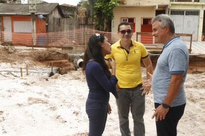 Prefeitura avança com obras de saneamento nos bairros do Curió-Utinga e Guamá