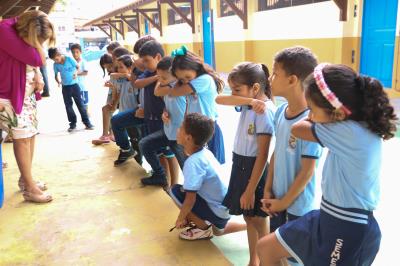 Programa reforça medidas de higienização entre alunos da rede municipal
