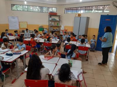 Programa reforça medidas de higienização entre alunos da rede municipal