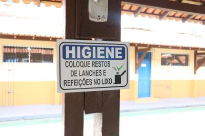 Programa reforça medidas de higienização entre alunos da rede municipal