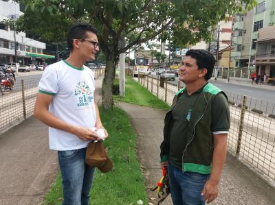 Avenida Almirante Barroso recebe plantio de ipês