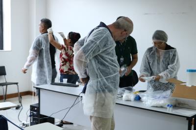 Sesma promove capacitação de profissionais para exames de diagnóstico do Covid-19