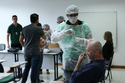 Sesma promove capacitação de profissionais para exames de diagnóstico do Covid-19