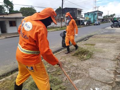 Ações de limpeza são intensificadas em Outeiro