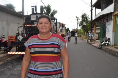 Parque Guajará recebe revitalização asfáltica