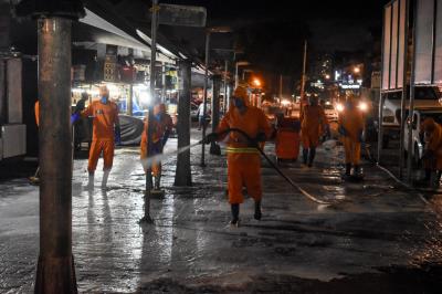 Prefeitura de Belém leva ação de higienização ao Complexo do Ver-o-Peso