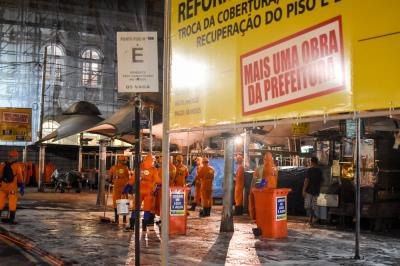 Prefeitura de Belém leva ação de higienização ao Complexo do Ver-o-Peso