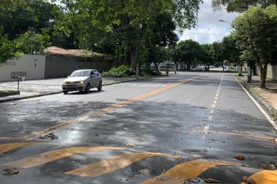 Pavimentada e sinalizada, travessa Perebebuí é entregue aos moradores do Marco