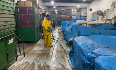 Guamá recebe ação de limpeza para prevenção da covid-19
