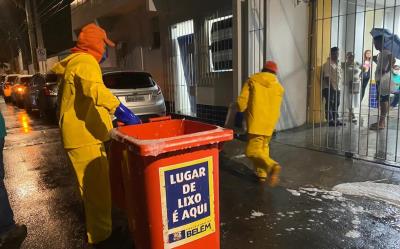 Guamá recebe ação de limpeza para prevenção da covid-19